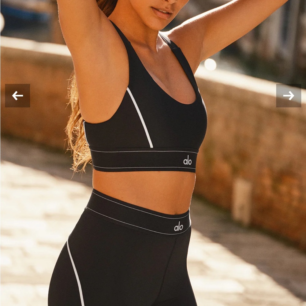 ALO Yoga Black Women's Intimates Set